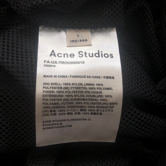 Acne studios pants - Picture 5 of 5